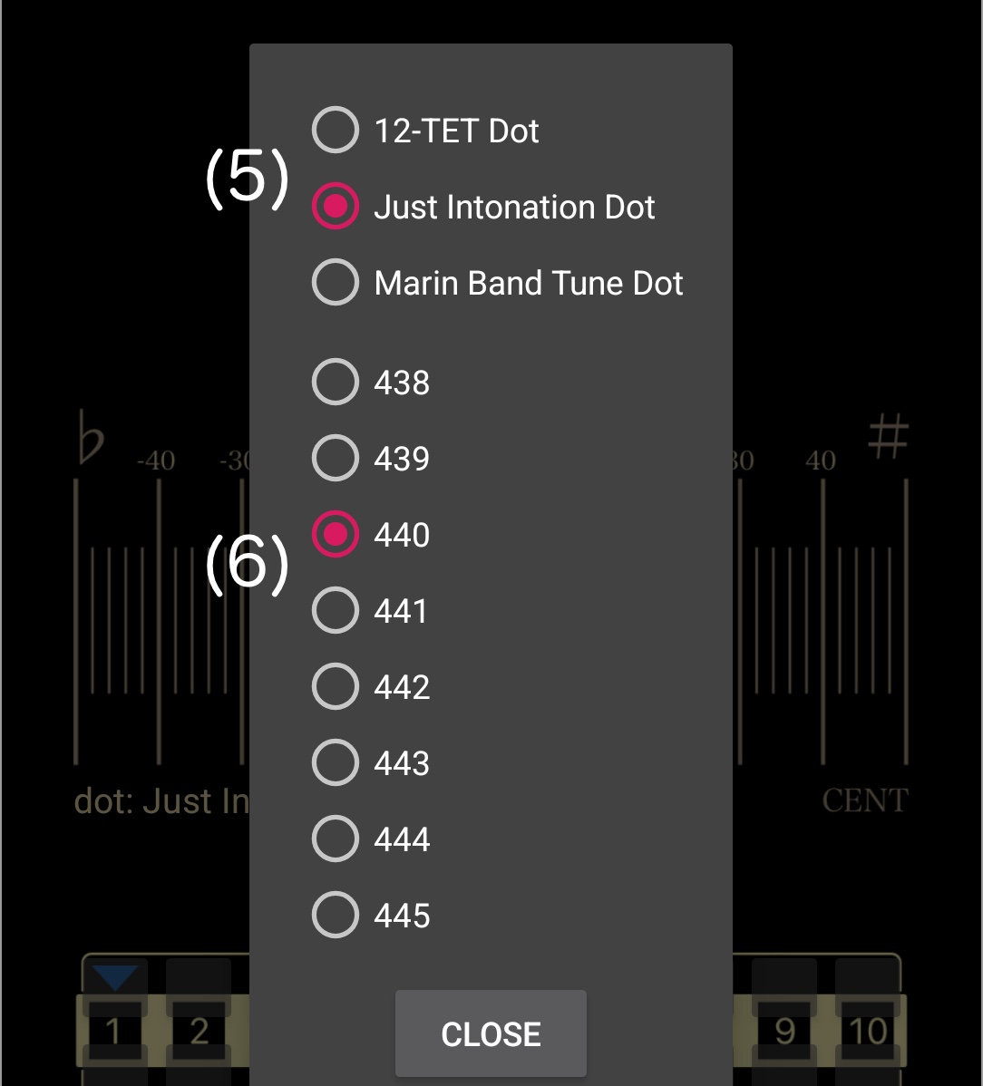 [tuner settings picker]