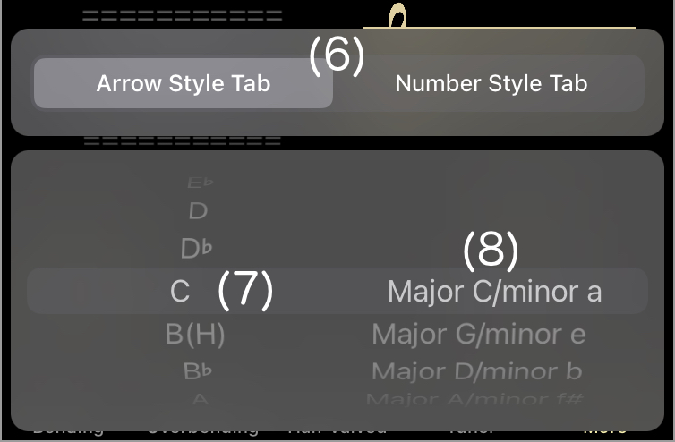 [tablature settings picker]